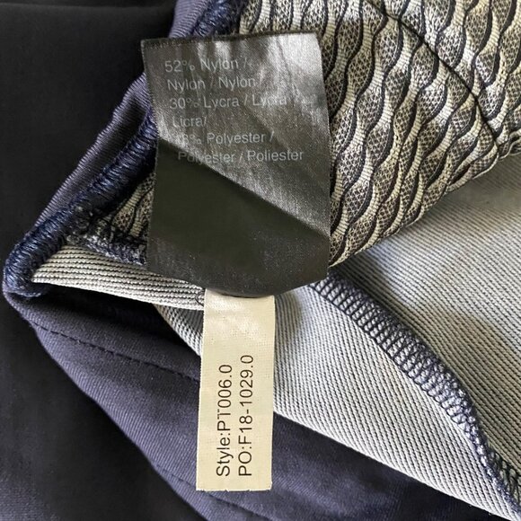 RYU Athletic Pants with Zippered Pockets Navy Small - Picture 9 of 9